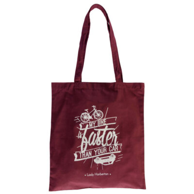 Cotton Tote Bags For Bicycle Lady Harberton Cotton Tote Bags For Bicycle